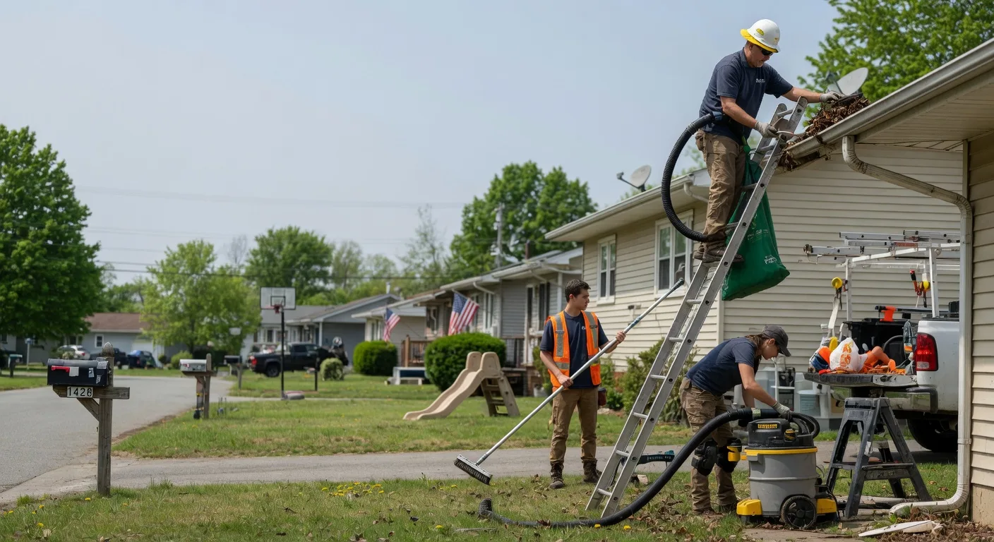 Gutter Installation in Crooksville, OH near me